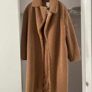 Teddy coat. Never worn.